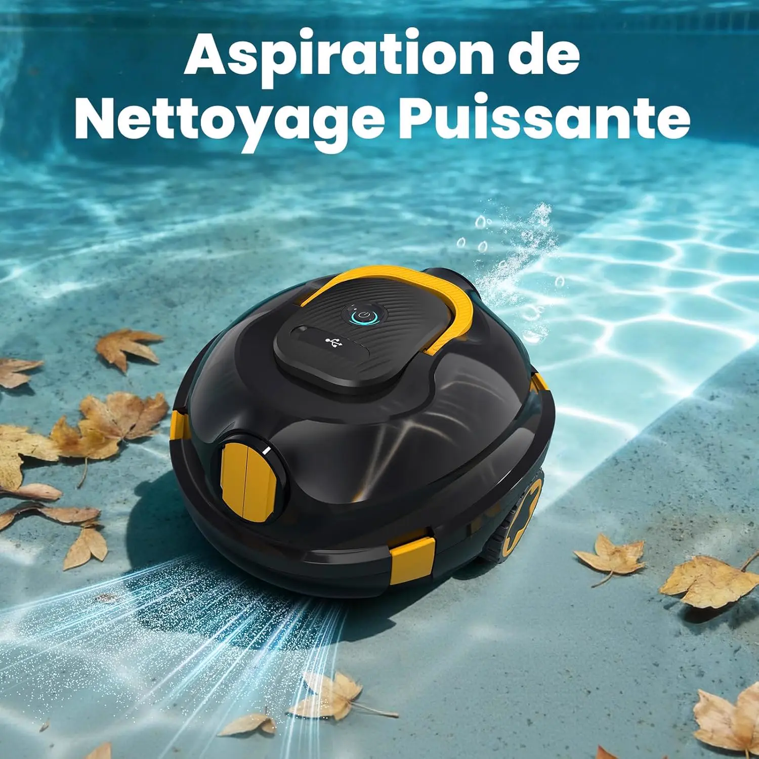 Robot piscine 110 m² vue 2