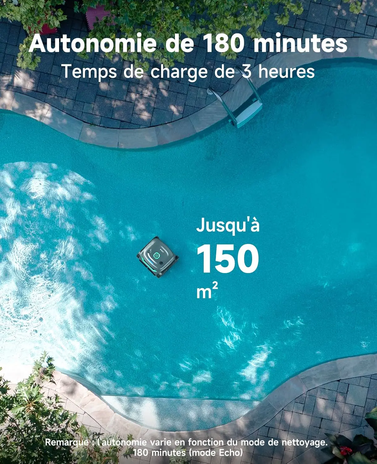 Robot piscine sable 42,8 x 31,5 cm vue 6