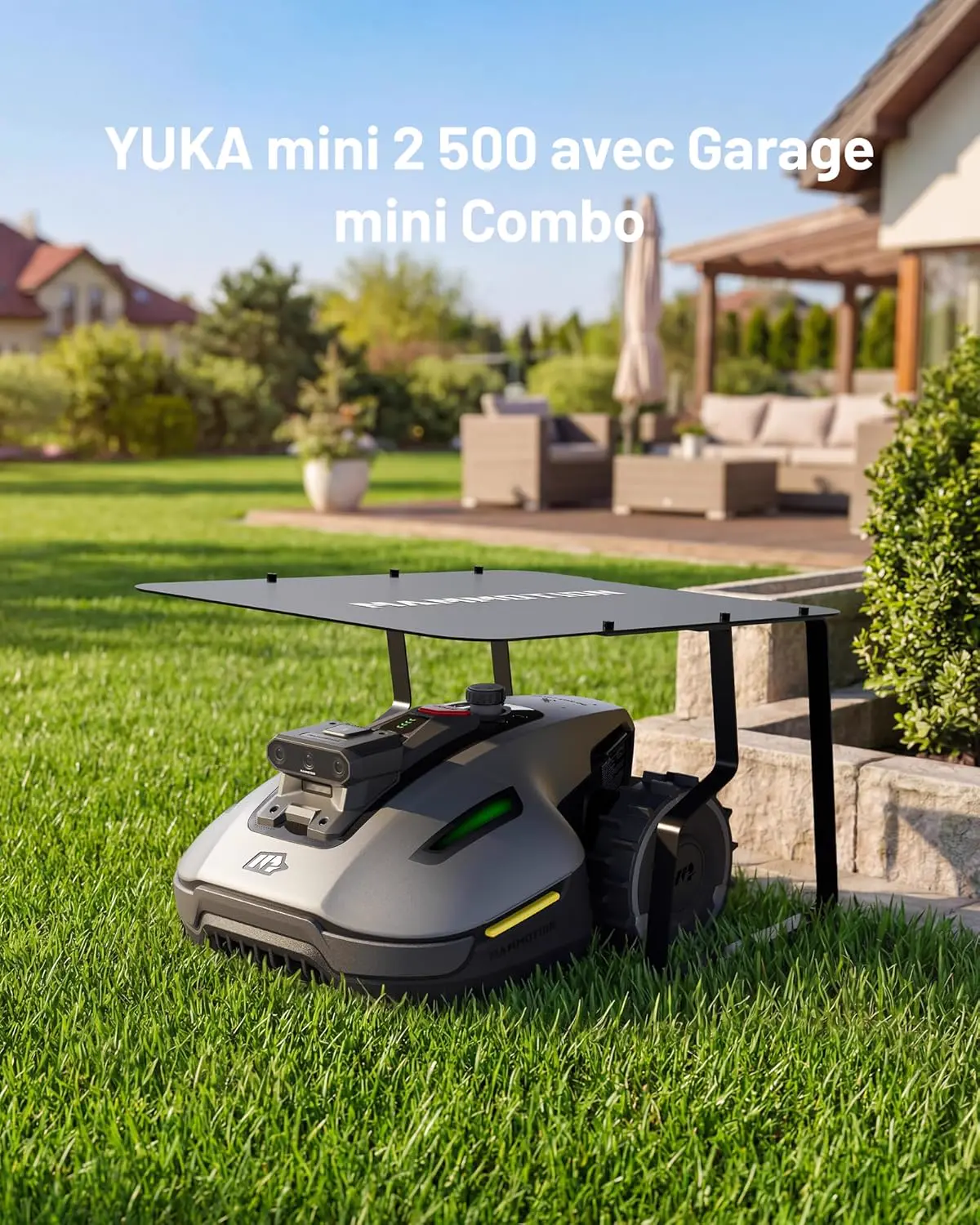 Robot tondeuse 500 m² vue 2