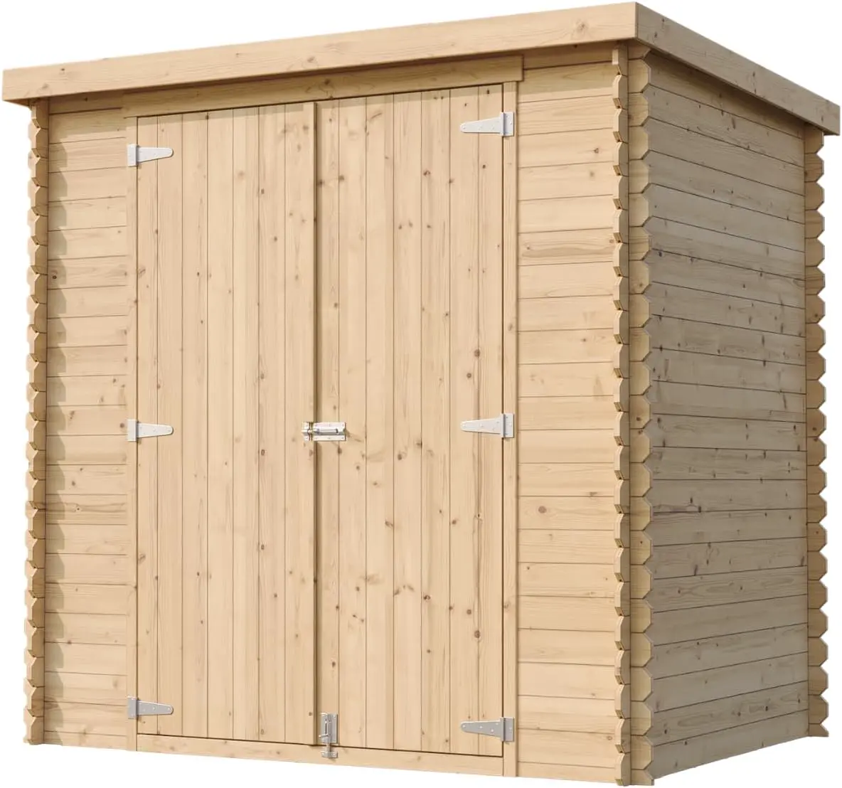 Abri de jardin en bois en bois 2,22 m² vue 2