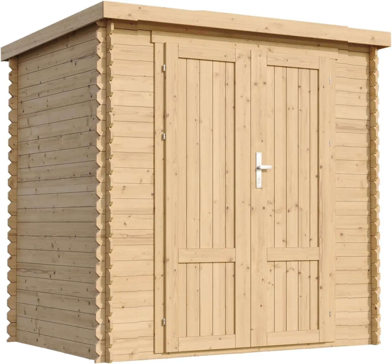 TIMBELA M311F1+M311G Abri De Jardin en Bois 2,22 m²