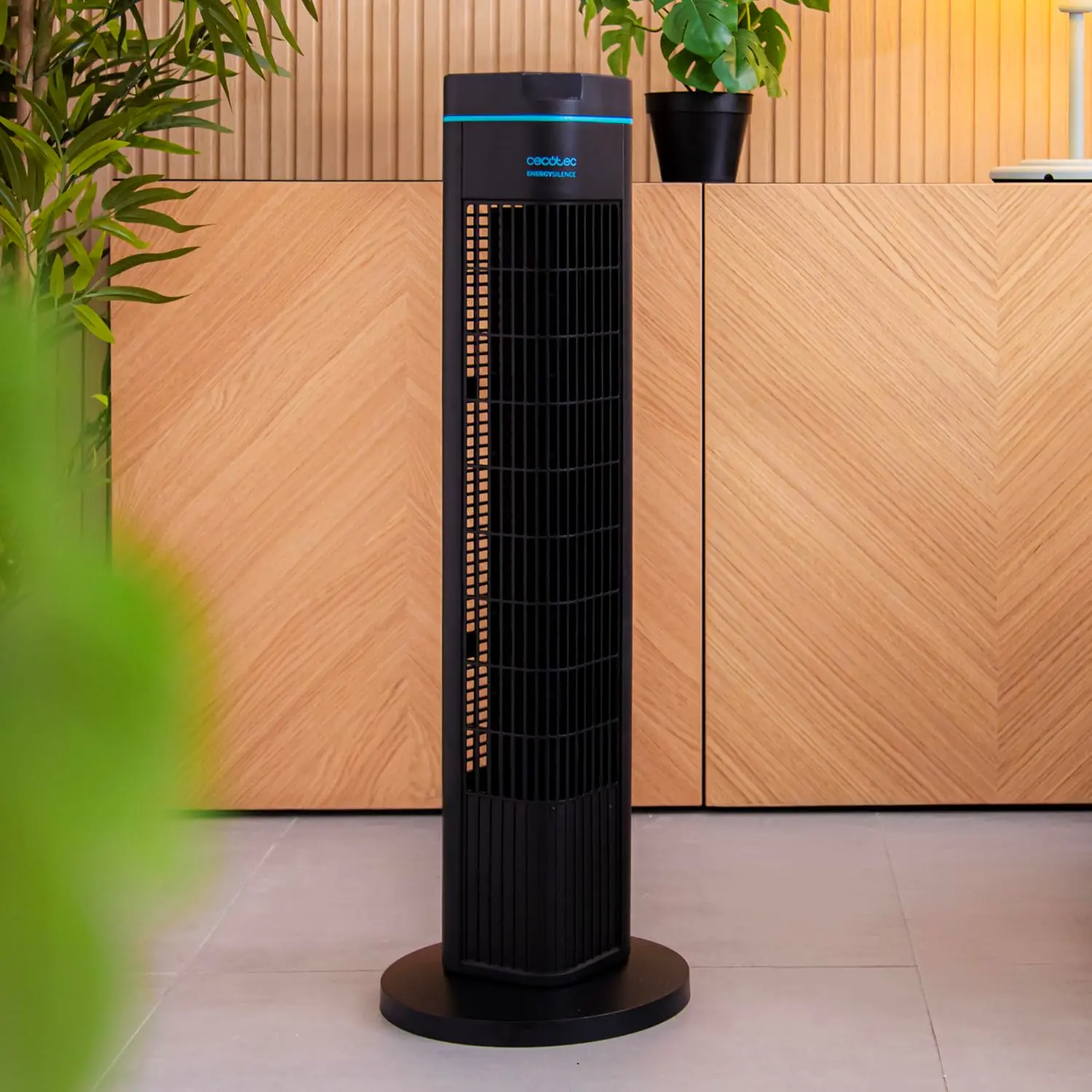 Ventilateur noir vue 4
