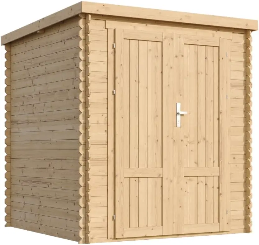 TIMBELA M309F1+M309G Abri De Jardin en Bois 3,53 m²