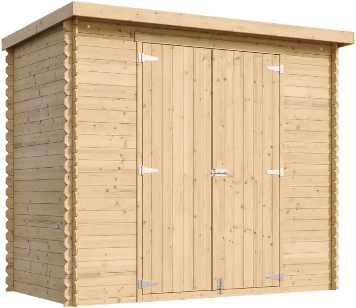 TIMBELA M310C1+M310G Abri de Jardin en Bois 2,63 m²
