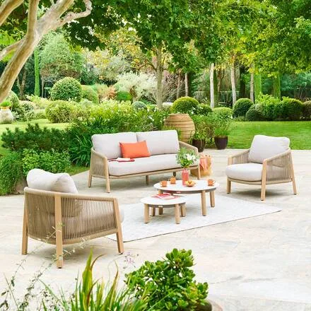 Salon de jardin TROIA Beige